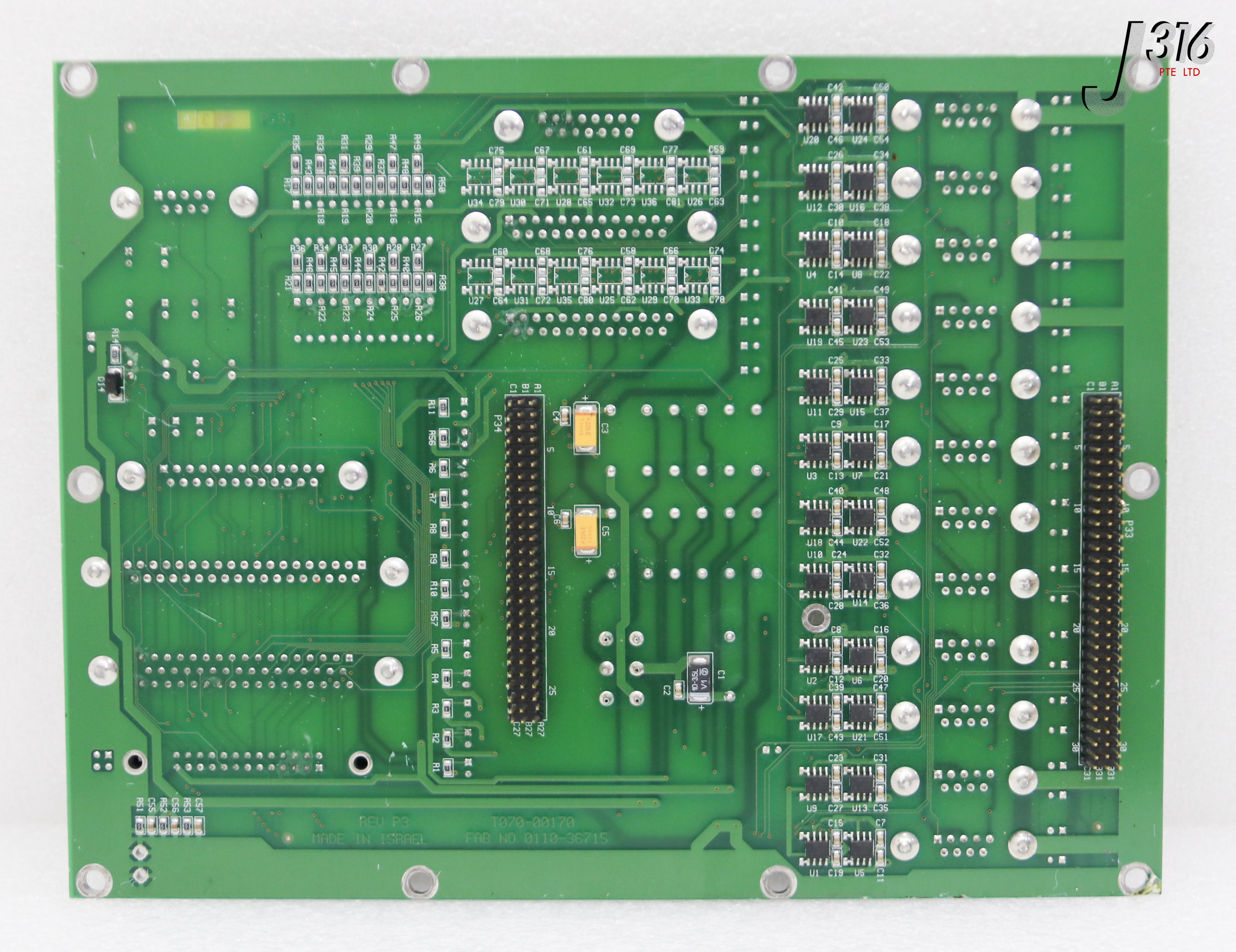 タケ③ 37561 APPLIED MATERIALS PCB G.P. I/O DISTRIBUTION T002-00390 0190
